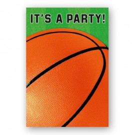 8 Invitaciones Basket