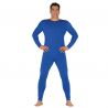 Disfraz con Maillot para Hombre Azul