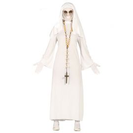 Disfraz de Ghost Nun para Mujer con Cofia