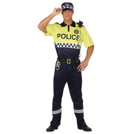 Disfraz de Policia Local para Hombre con Gorra