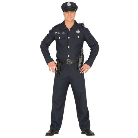Disfraz de Policía para Hombre con Chaqueta