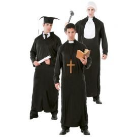 Disfraz de Graduado/Religioso/Juez para Hombre