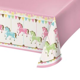 Toalha de Mesa Carrossel 2,59 x 1,37 m