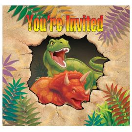 8 Convites Dinossauros