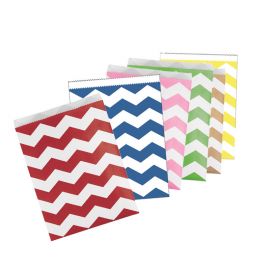 10 Sacos de Papel Chevron