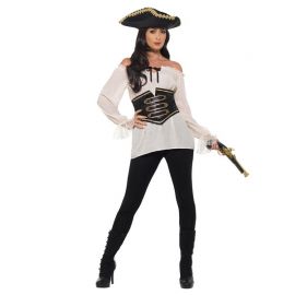Disfraz de Pirata para Mujer con Lazo