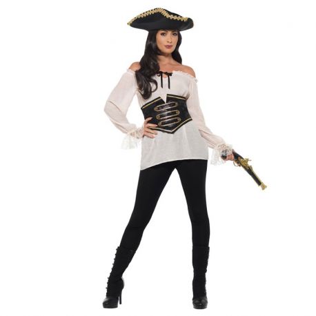 Disfraz de Pirata para Mujer con Lazo