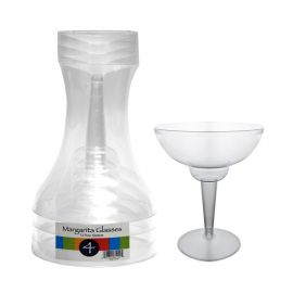 4 Copas Martini 355 ml