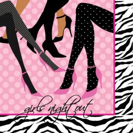 16 Guardanapos Girls Night Out 25 cm