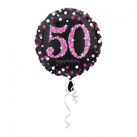 Globo Foil 50 Elegant Pink 43 cm