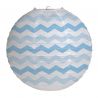 Farolillo Chevron Azul Pastel 30,48 cm