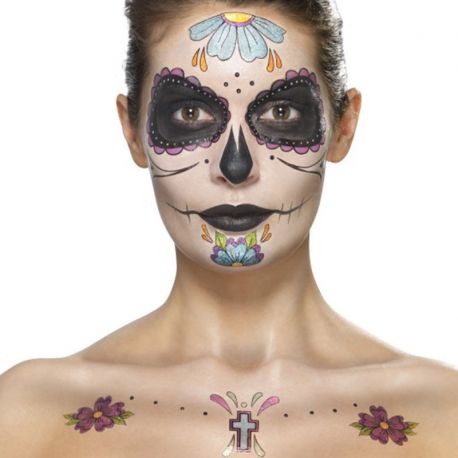 Calcomanias Catrina para la Cara