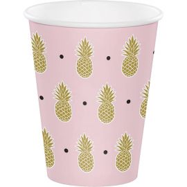 8 Vasos Pineaple Wedding 255 ml