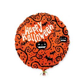 Balão Abóboras Happy Halloween