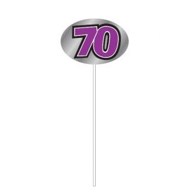 70 Birthday Stick