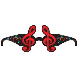Óculos Papel Musica