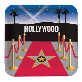 8 Pratos Hollywood 23 cm