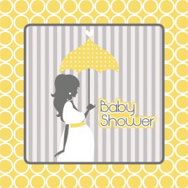 16 Servilletas Baby Shower 33 cm