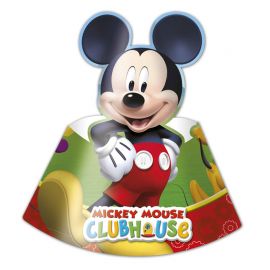 6 Chapéus Mickey Mouse de Papel