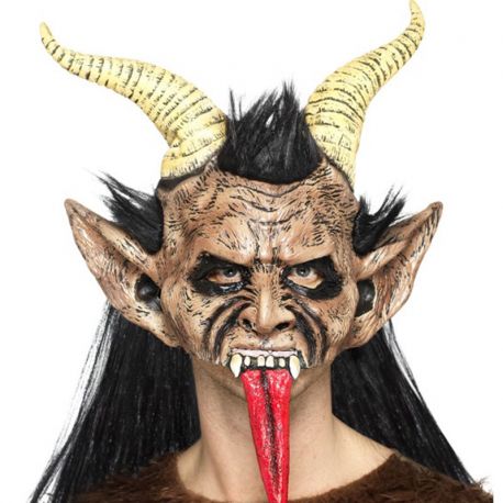 Máscara de Demonio de Navidad Krampus