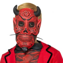 Máscara de Demonio del Día de los Muertos