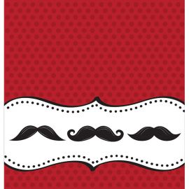 Toalha de Mesa Mustache Madness