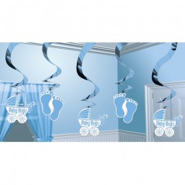 5 Decorativos Pendentes Baby Boy