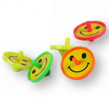 5 Brinquedos Peões Sorridentes