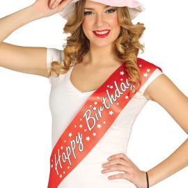 Banda Happy Birthday Roja