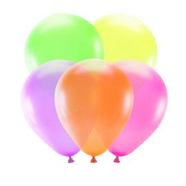 5 balões de neon