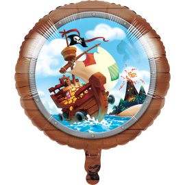 Balão Tesouro Pirata Foil 46 cm