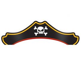 8 chapéus de tesouro pirata