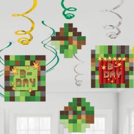 12 Decorativos Pendentes Minecraft