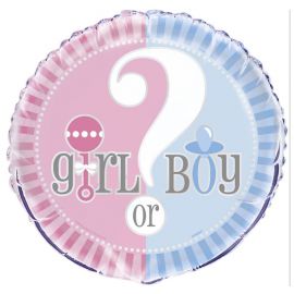 Balão Gender Reveal Foil 46 cm