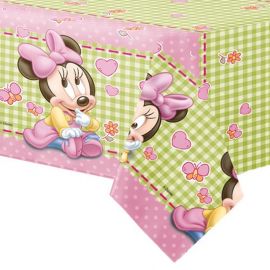 Mantel Plástico Baby Minnie 120 x 180 cm