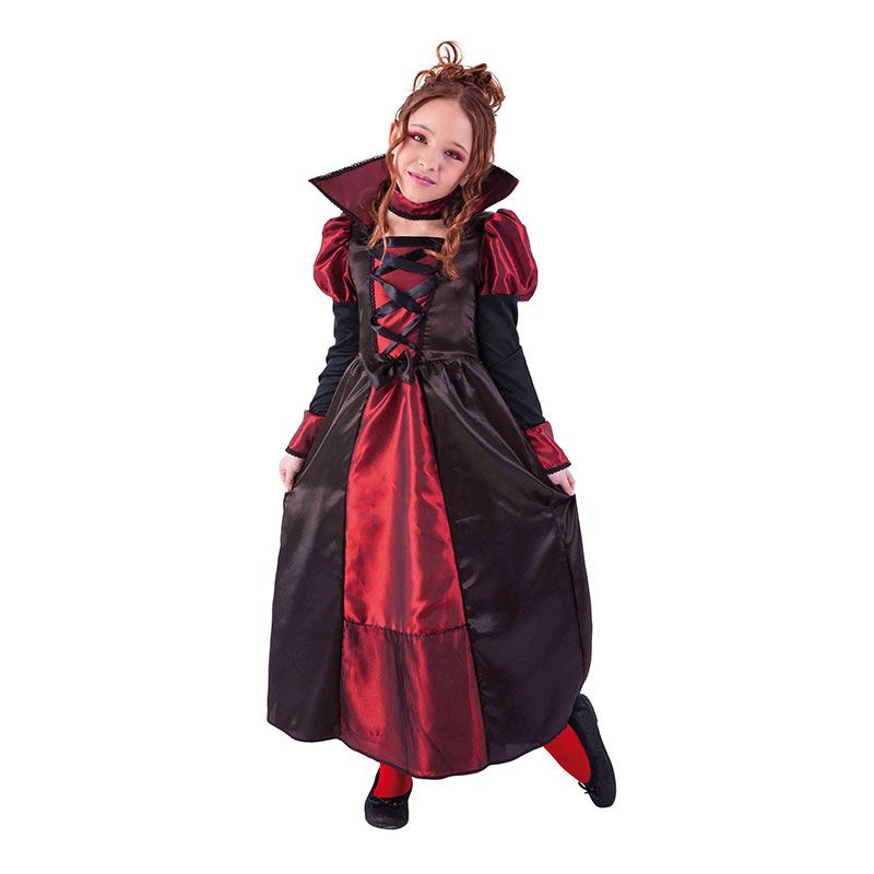Fantasia Drácula Vampiro Halloween Infantil Traje Luxuoso Para Meninos