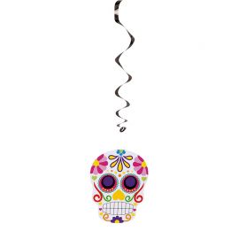 Calavera Colgante de Espiral