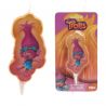 12 Velas 2D Trolls 7,5 cm