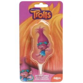Velas 2D Trolls 7,5 cm