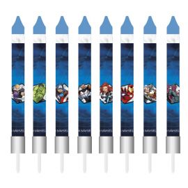 Velas forma Palito The Avengers 9 cm