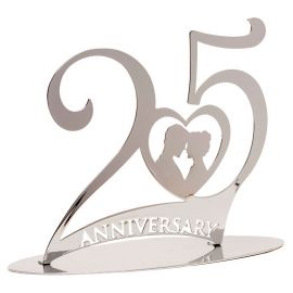 Figura 25 Anniversary Metal Silver 20x16 cm