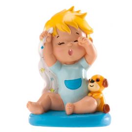 Figura Batismo Infantil bocejando 10 cm