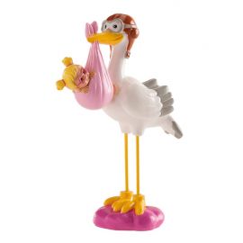 Figura Baptizo Storks Girl 14 cm