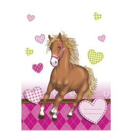 6 sacos de cavalo de papelão
