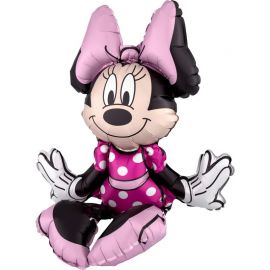 Balão Minnie Mouse Semtado 38 cm x 45 cm