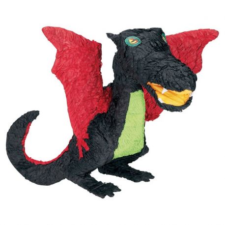 Piñata Dragon preto