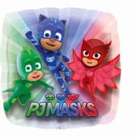 Balão Pj Masks de Foil Quadrado