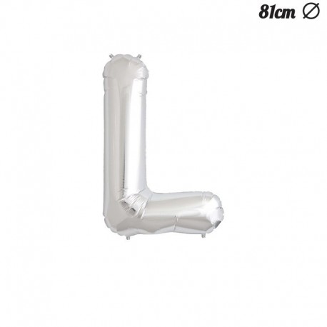 Globo Letra L Foil 81 cm