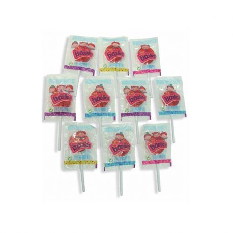 Boolies Cherry Lollipops 200 unidades