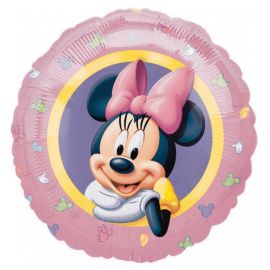 Balão Minnie Mouse Papel Redondo